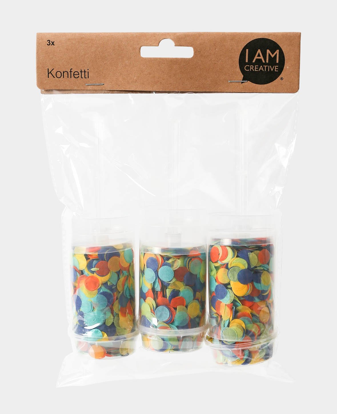 Konfetti Bombe, 3 Stk.