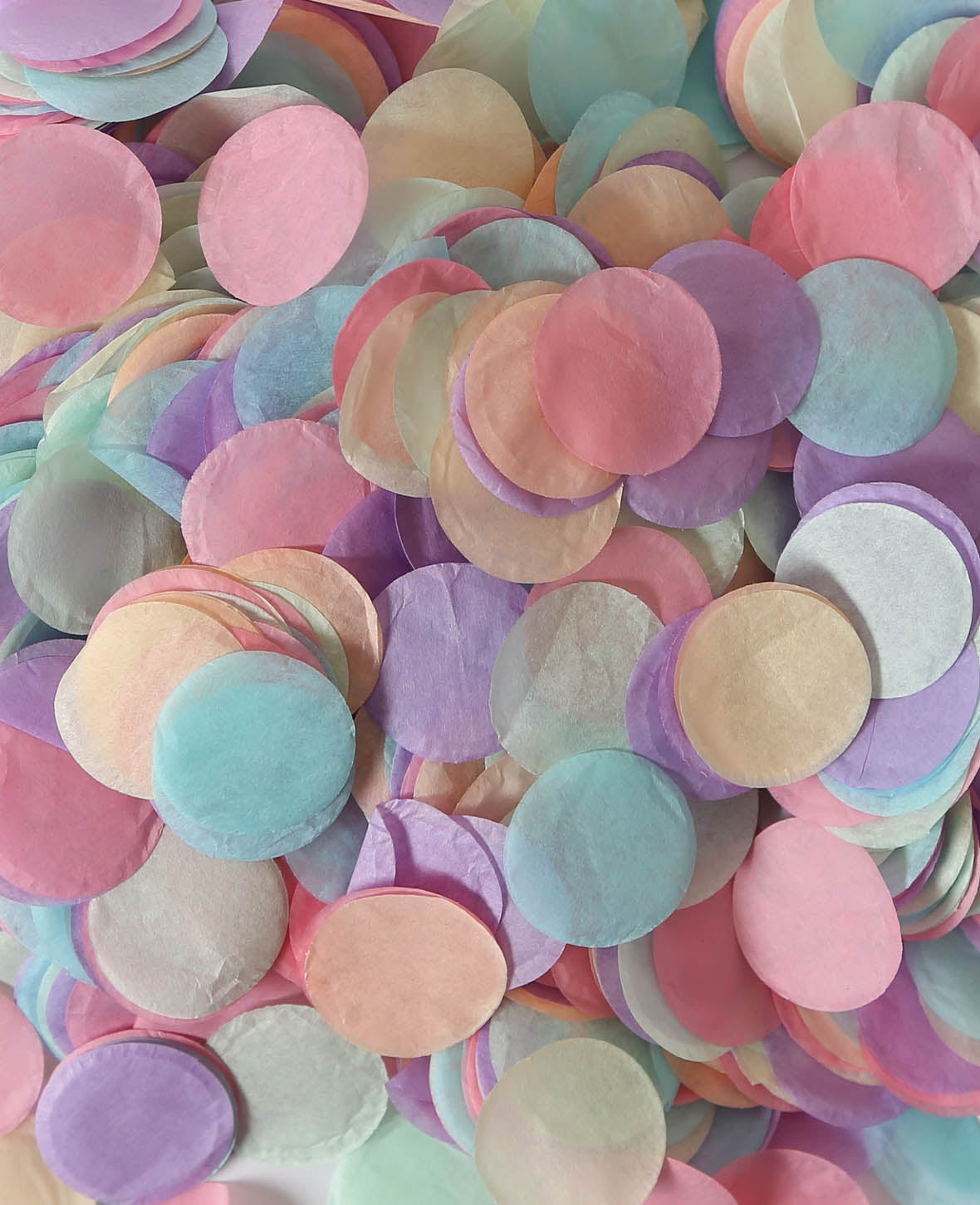 Confettis, mélange pastel, 20 g