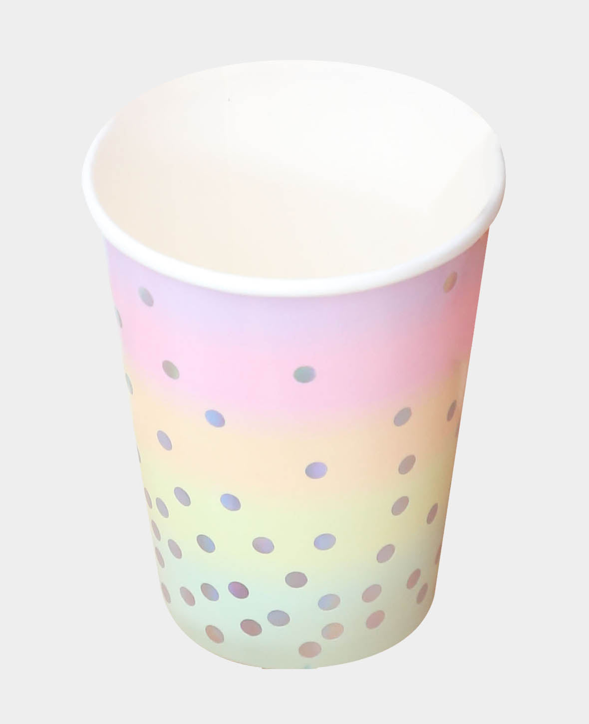 Pappbecher mint / rosa 270 ml, 8 Stk.