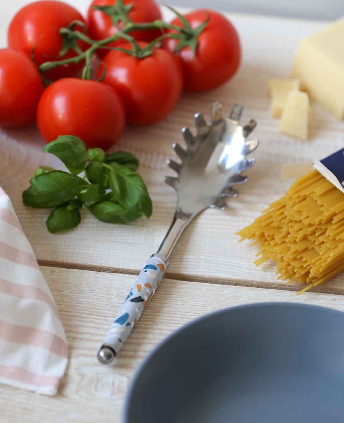 Spaghettilöffel FIMO Zubehör, 25 cm, 5 Stk.