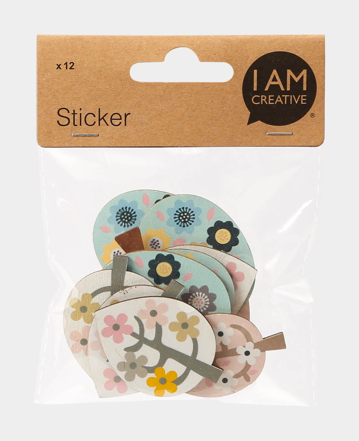 Sticker Baum, 12 Stk.