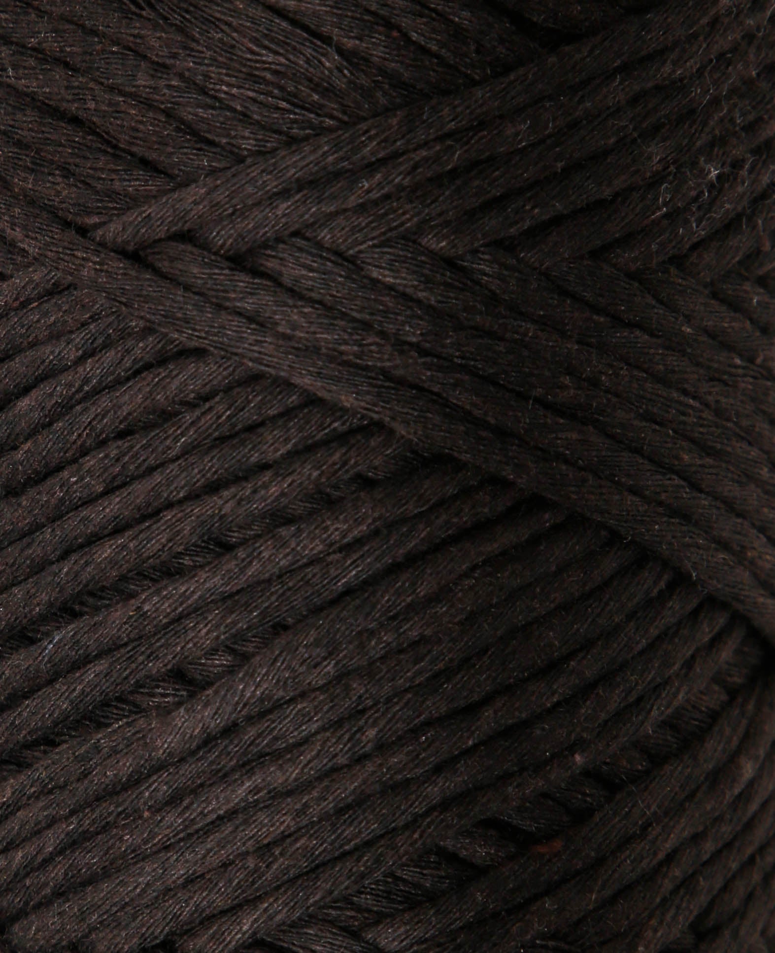 Carina brown, Lalana Garn für Häkeln, Stricken, Weben & Makramee Projekte, Braun, 3 mm x ca. 120 m, ca. 200 g