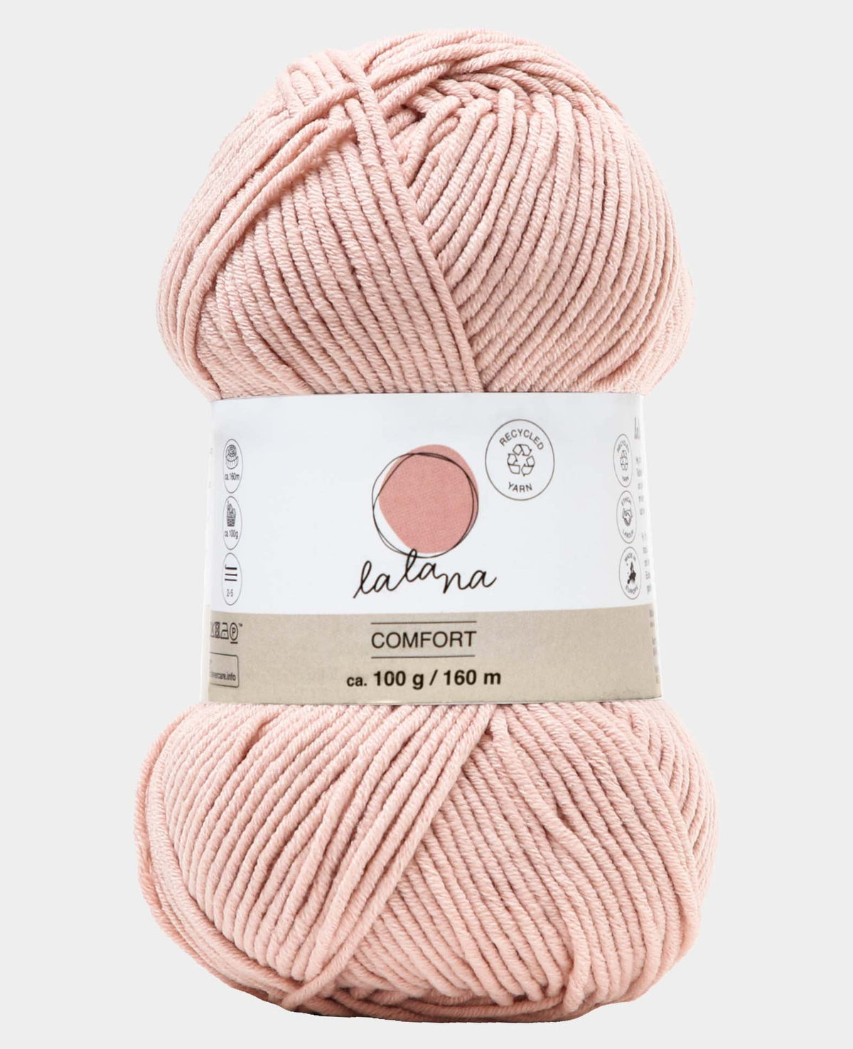 Comfort powder, Lalana Rosa, 3 mm x ca. 160 m, ca. 100 g
