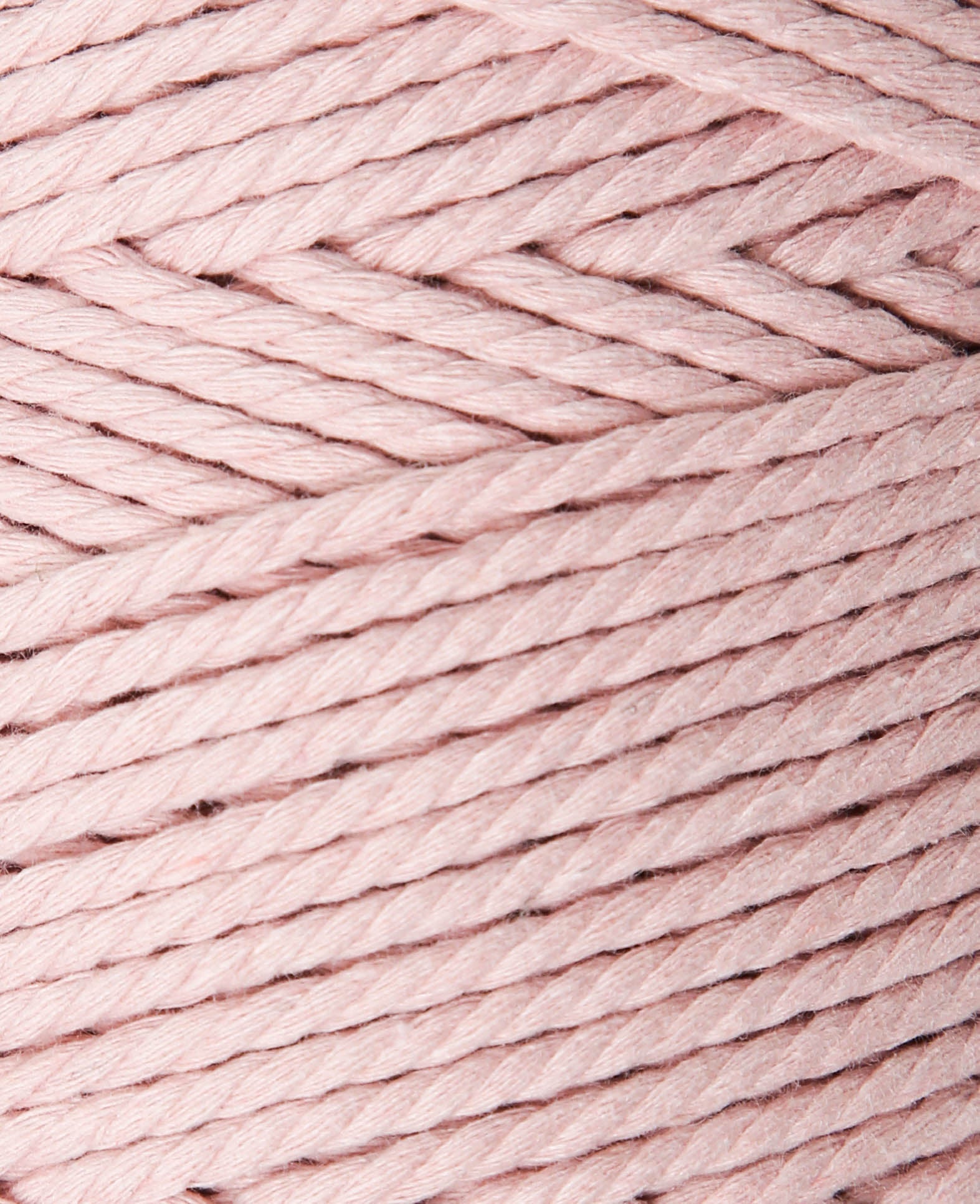 Macrame Rope powder, Lalana Knüpfgarn für Makramee Projekte, Rosa, 2 mm x ca. 160 m, ca. 500 g