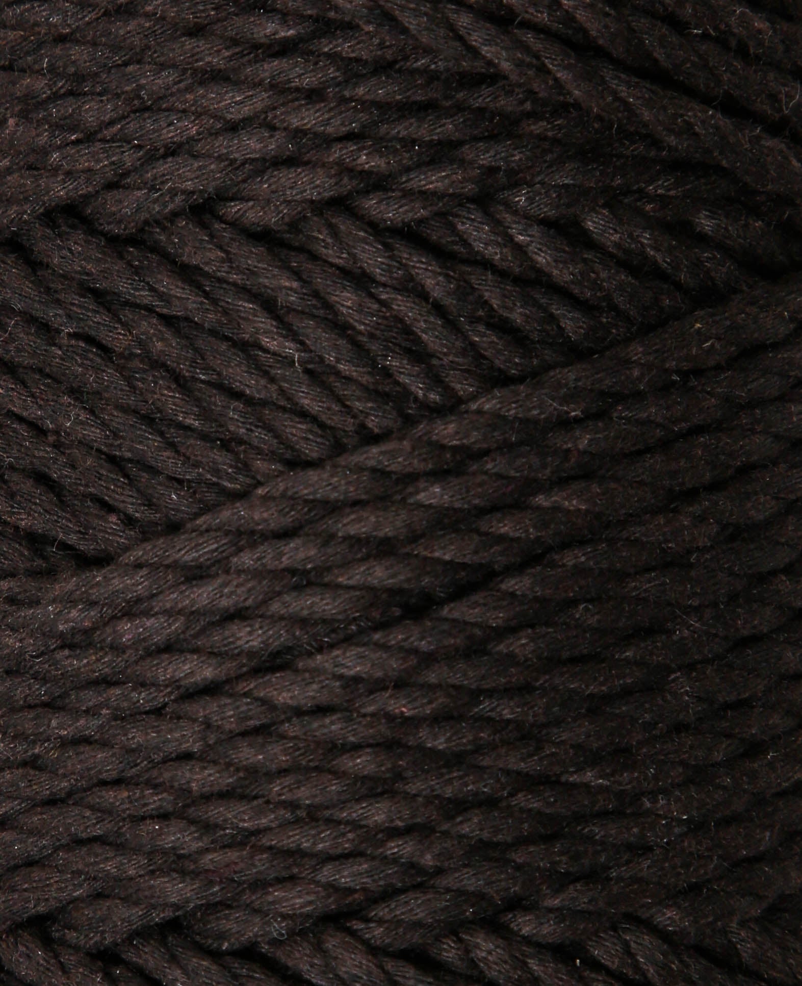 Macrame Rope brown, Lalana Knüpfgarn für Makramee Projekte, Braun, 3 mm x ca. 90 m, ca. 330 g