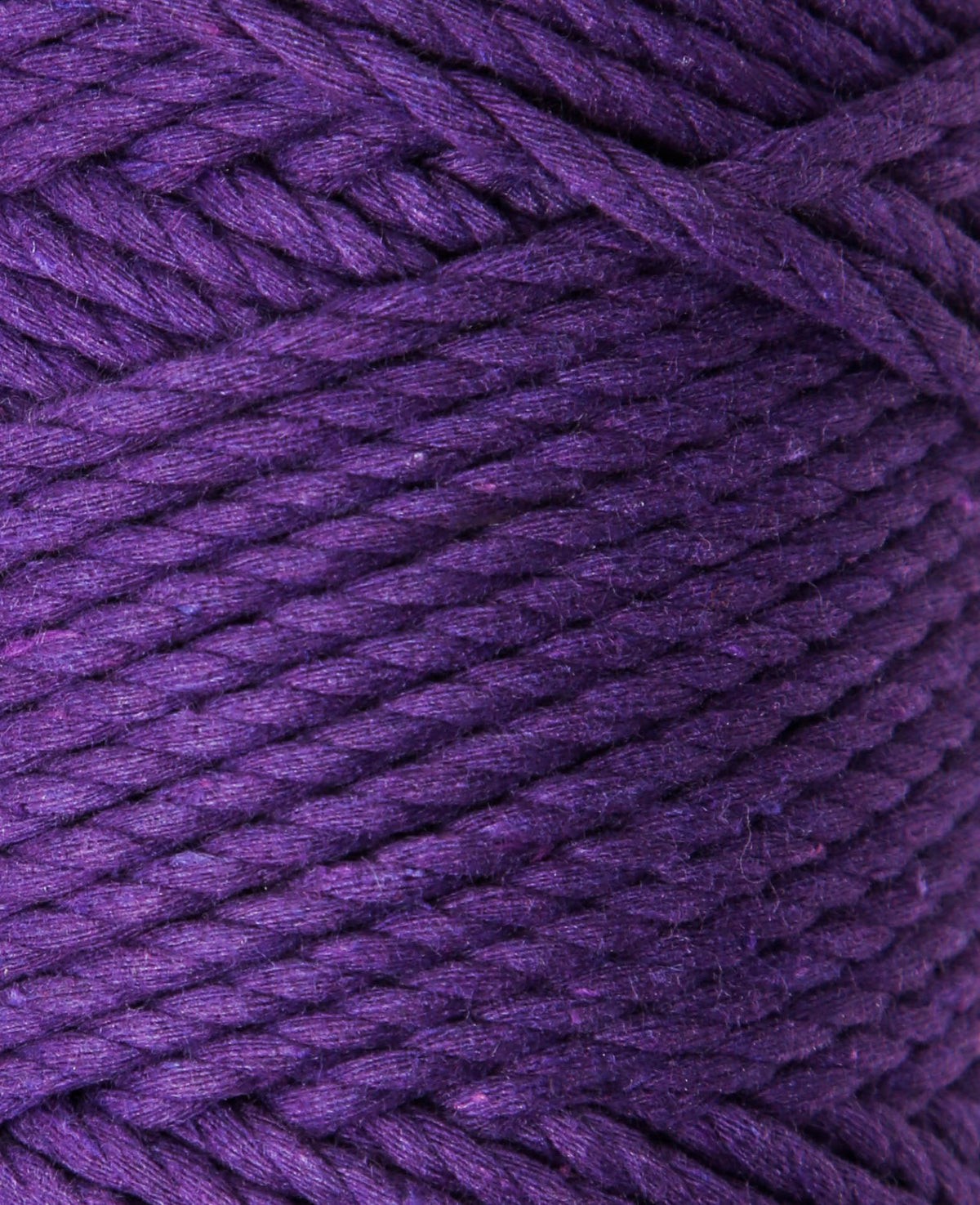 Macrame Rope mauve, Lalana Knüpfgarn für Makramee Projekte, Violett, 3 mm x ca. 90 m, ca. 330 g