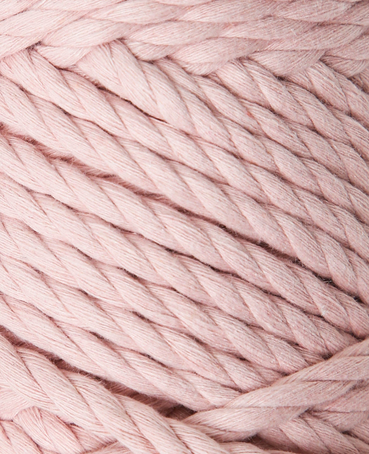 Macrame Rope powder, Lalana Knüpfgarn für Makramee Projekte, Rosa, 5 mm x ca. 30 m, ca. 330 g
