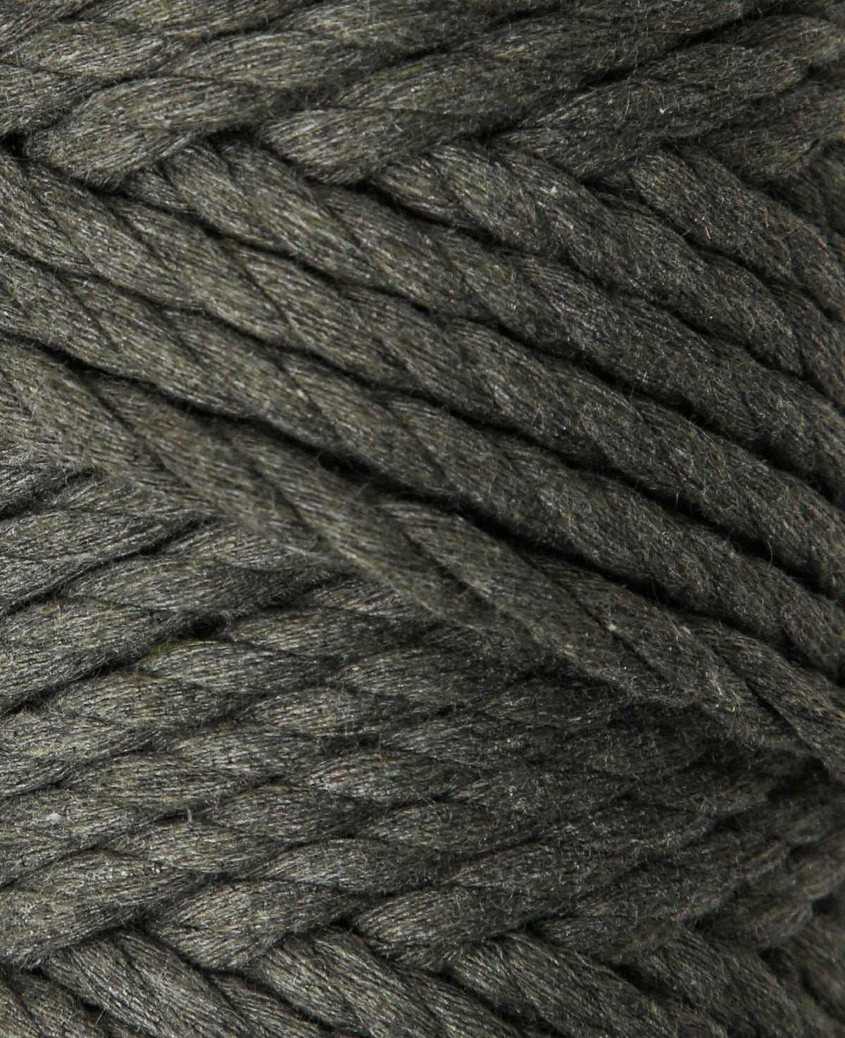 Macrame Rope khaki, Lalana Knüpfgarn für Makramee Projekte, Erdfarbe, 5 mm x ca. 30 m, ca. 330 g