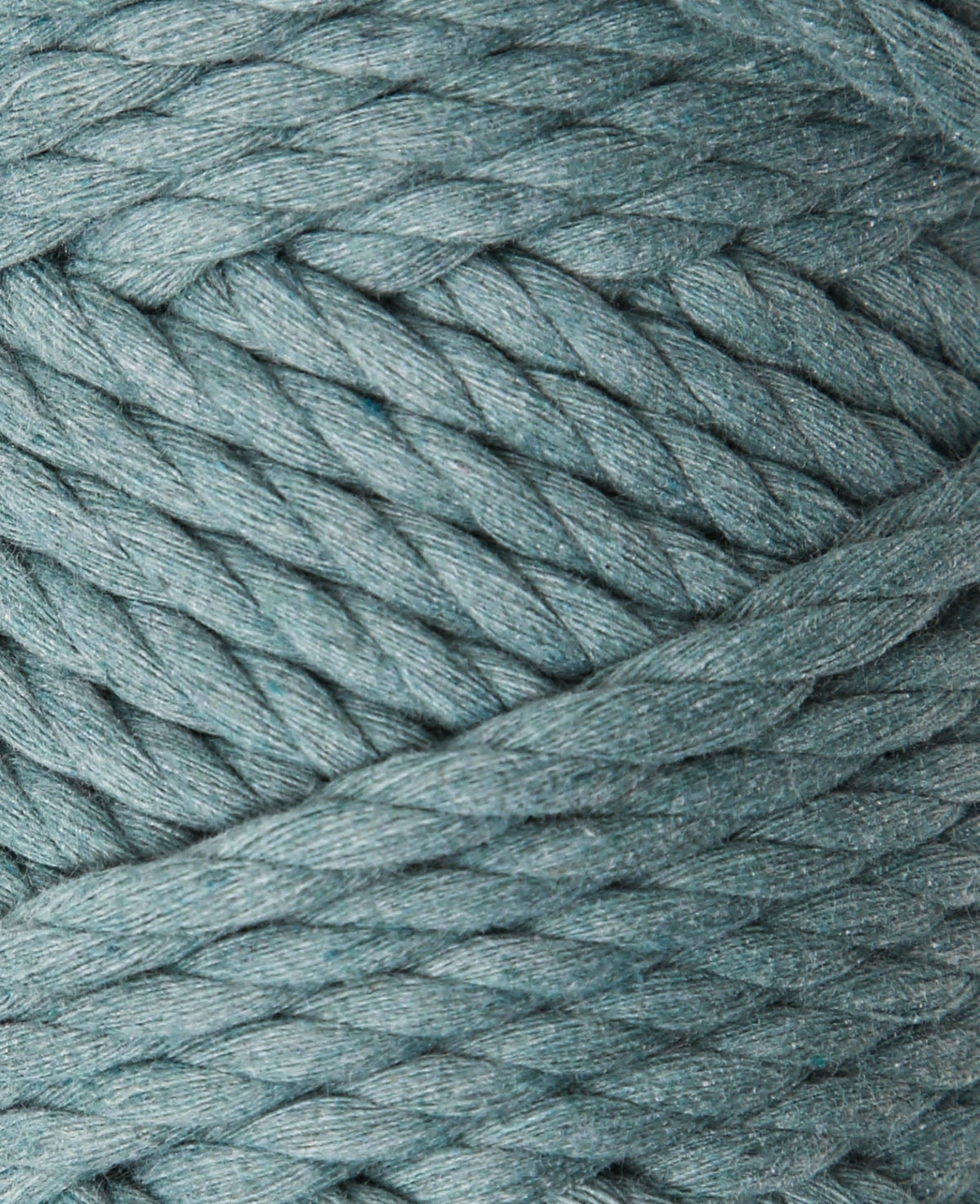 Macrame Rope salvia, Lalana Knüpfgarn für Makramee Projekte, Graublau, 5 mm x ca. 30 m, ca. 330 g