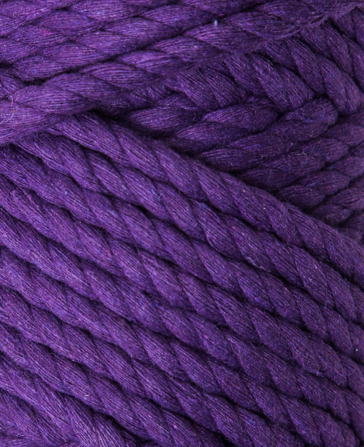 Macrame Rope mauve, Lalana Knüpfgarn für Makramee Projekte, Violett, 5 mm x ca. 30 m, ca. 330 g