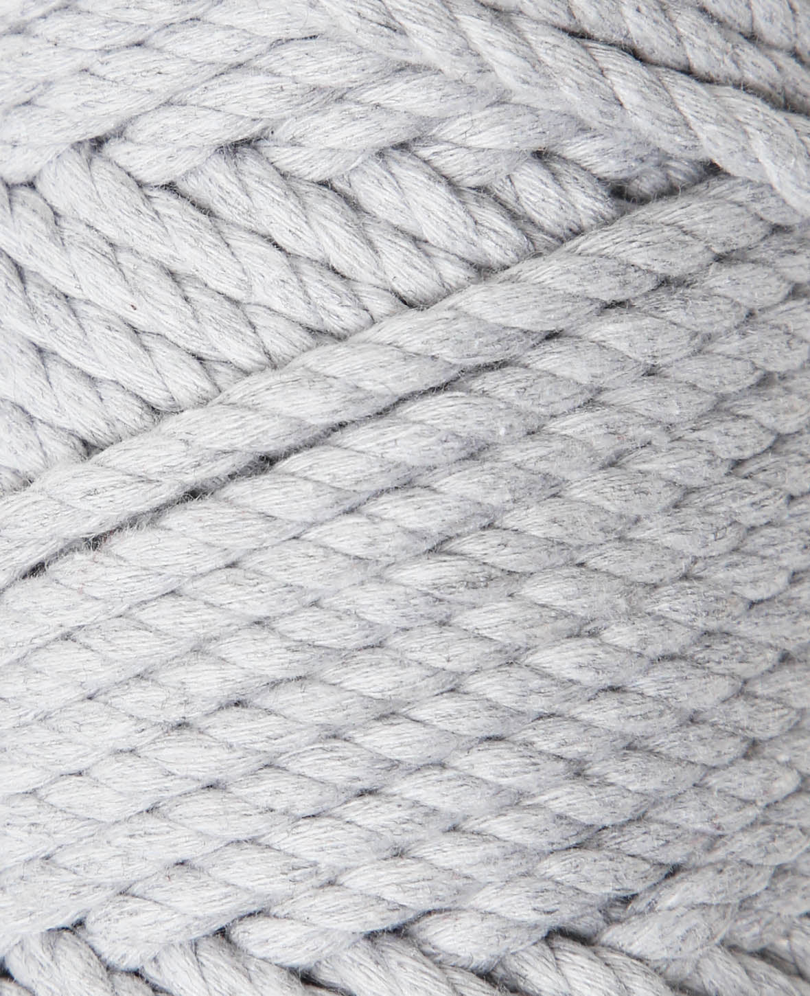 Macrame Rope stone, Lalana Knüpfgarn für Makramee Projekte, Grau, 5 mm x ca. 30 m, ca. 330 g