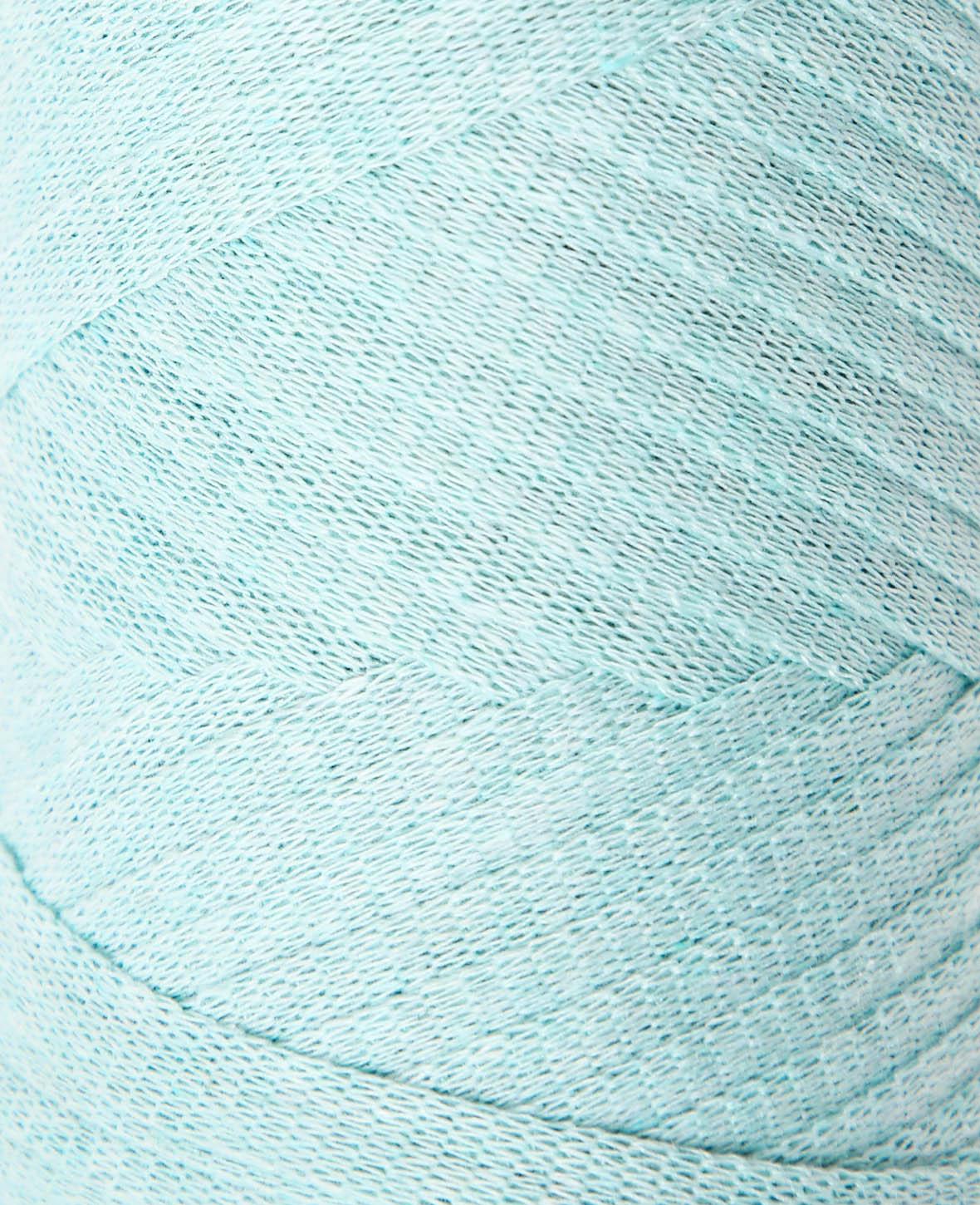 Ribbon Pura mint, Lalana Bandgarn zum Häkeln, Stricken, Knüpfen & Makramee Projekte, Mintgrün, ca. 8 x 1 mm x 95 m, ca. 200 g