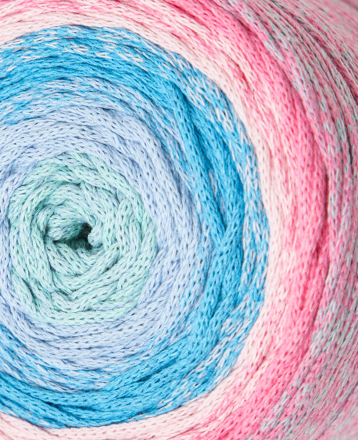 Vivace Capri, Lalana Textilgarn zum Häkeln, Stricken, Knüpfen & Makramee Projekte, Bunt, ca. 2 mm x 210 m, ca. 250 g