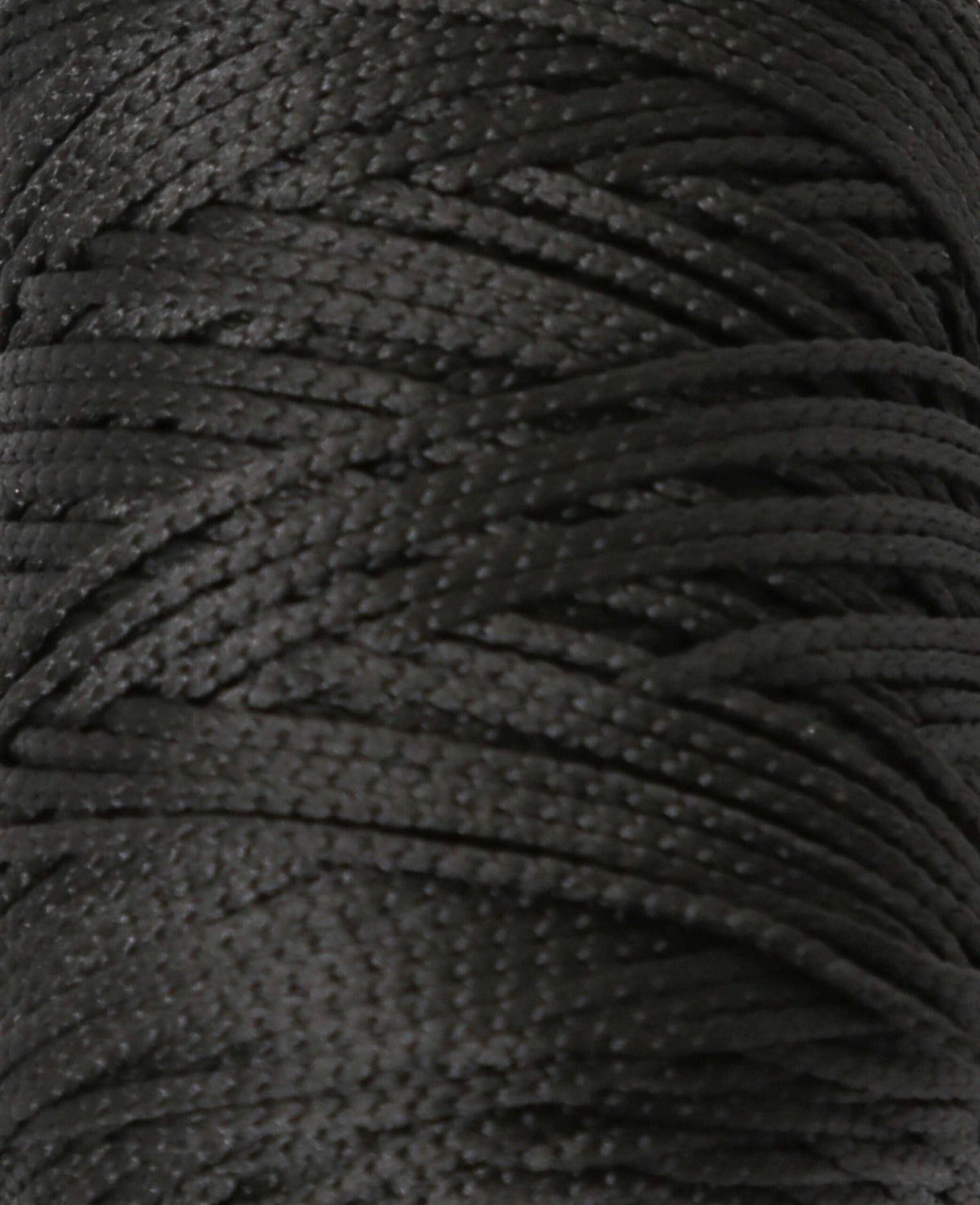 Fiona black, Lalana Kettengarn, Schwarz, ca. 100 g, ca. 120 m, ø 2mm