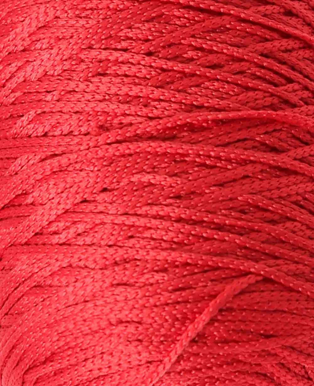 Fiona red, Lalana Kettengarn, Rot, ca. 100 g, ca. 260 m, ø 1mm