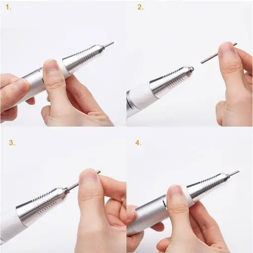 (6in1) Electric Nail Drill Nail Care with Pedal Polishing Tool Ma