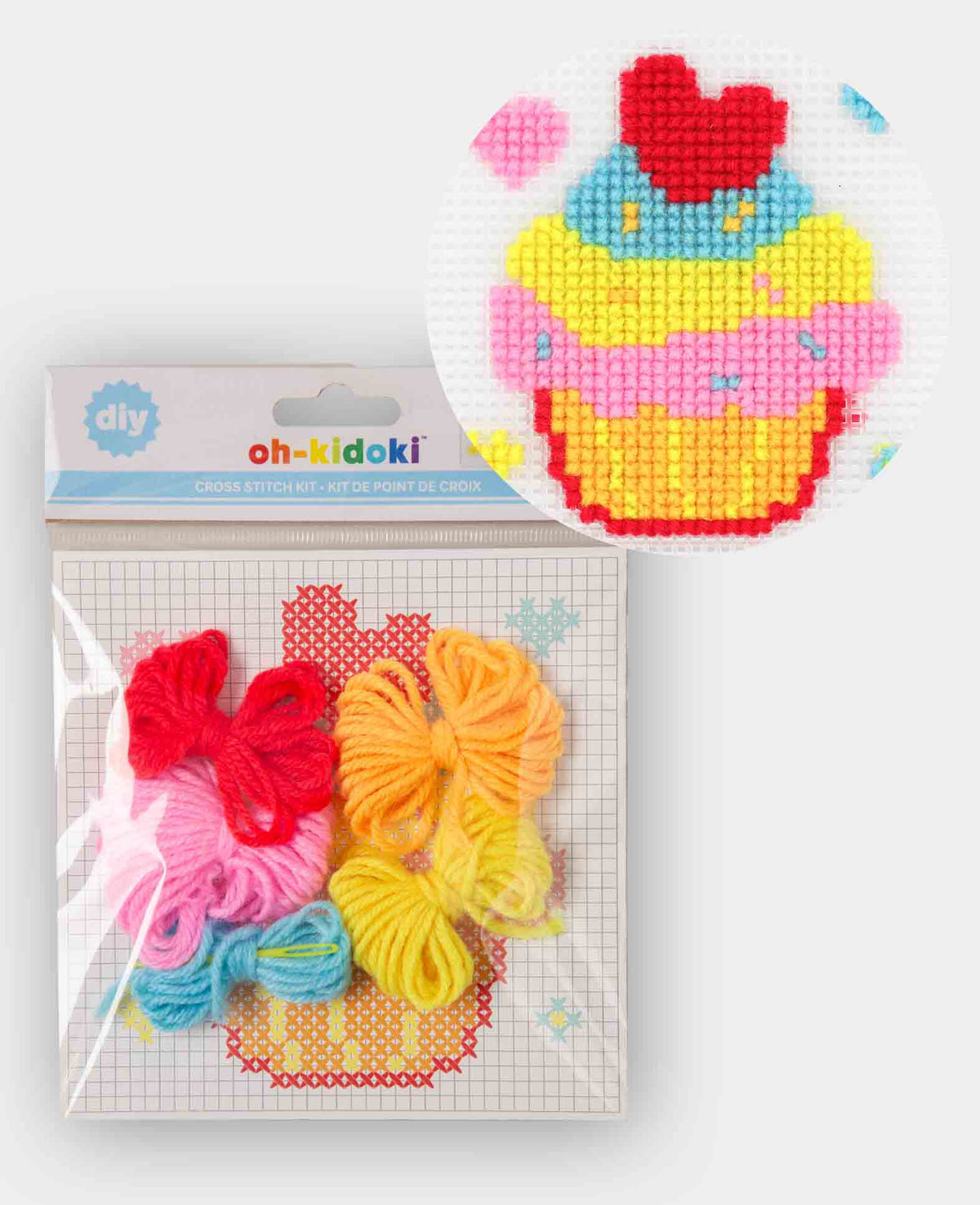 Stickset Cupcake, Komplettset