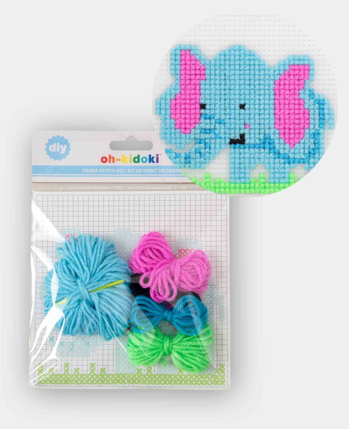 Stickset Elefant, Komplettset