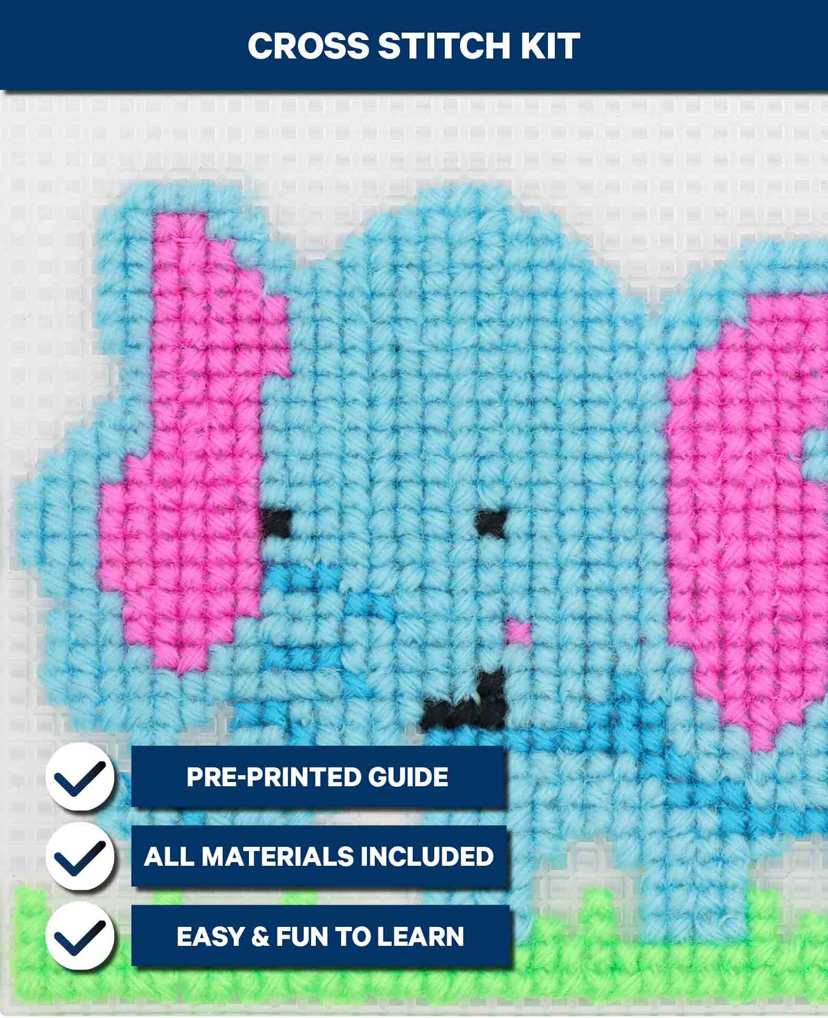 Stickset Elefant, Komplettset
