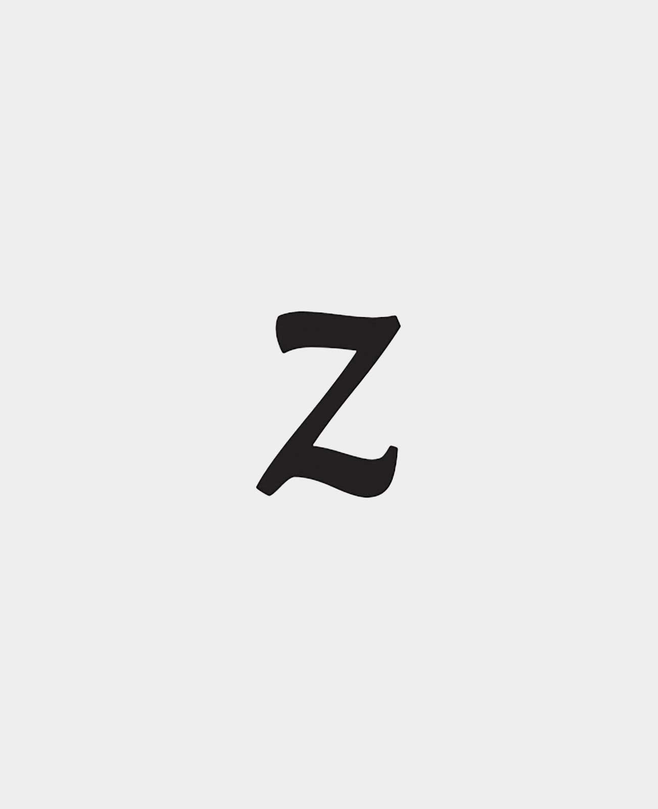 Siegel Alphabet Z