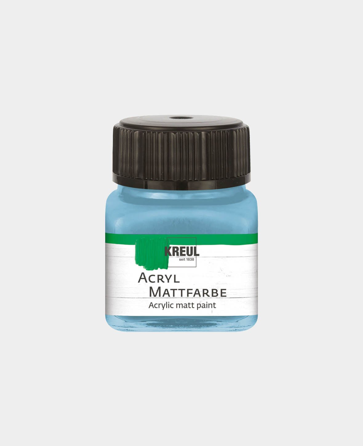 KREUL Matt Acrylic Paint, Bavarian Blue, 20 ml
