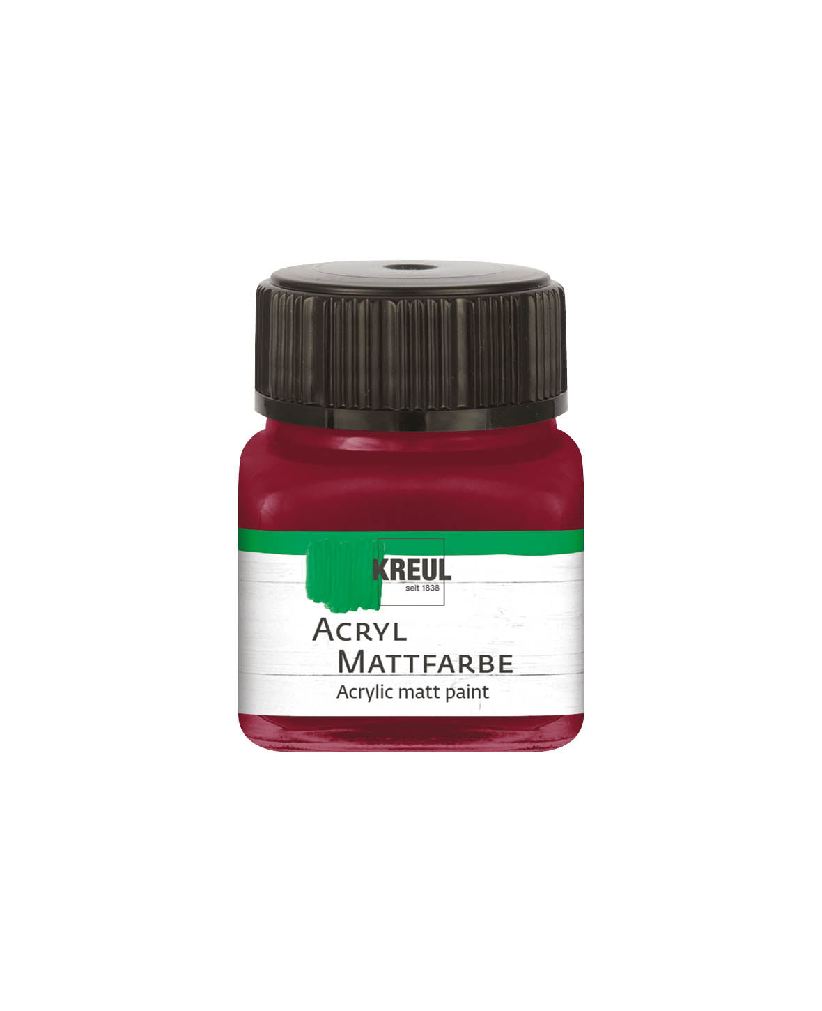 KREUL Acryl Mattfarbe, Weinrot, 20ml