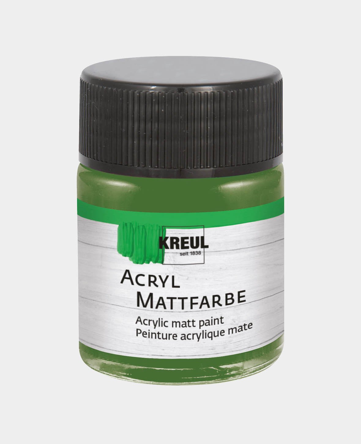 KREUL Acryl Mattfarbe, Olivgrün, 50 ml