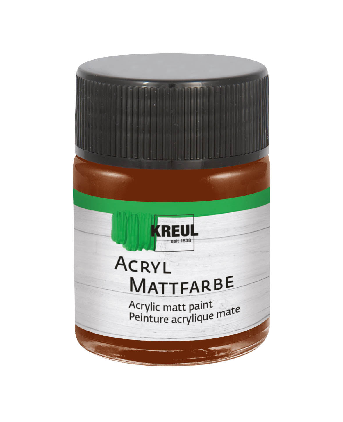 KREUL Peinture Acrylique Mate Marron Chocolat 50ml