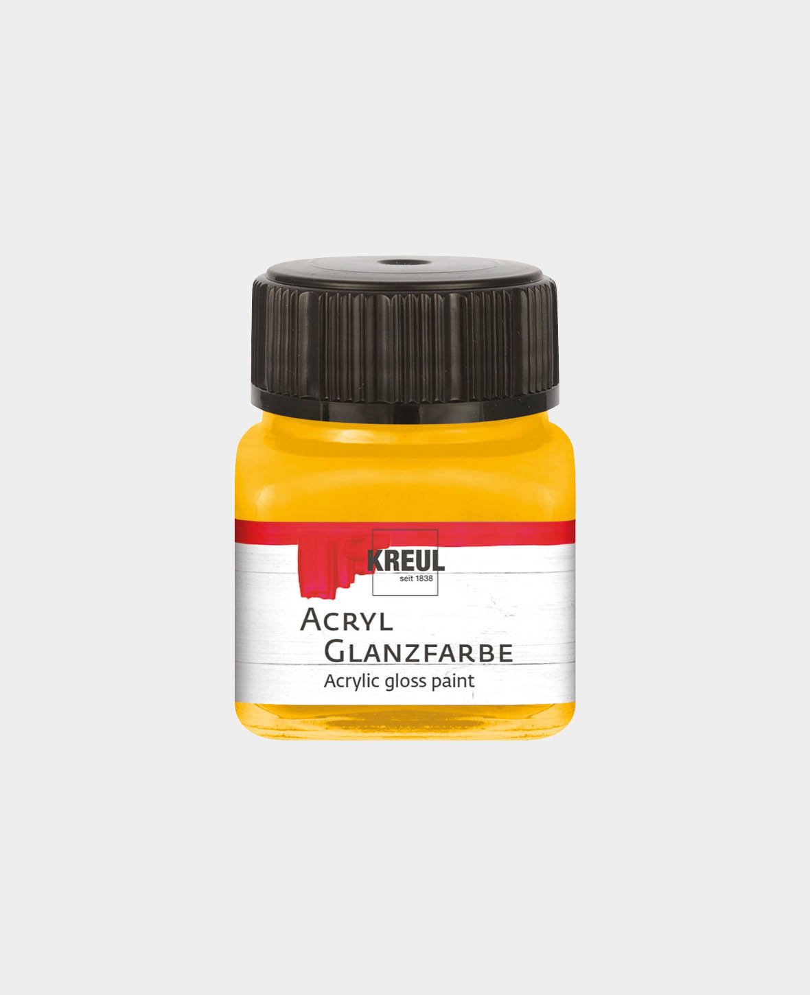 KREUL Acrylic Gloss Paint Dark Yellow 20 ml