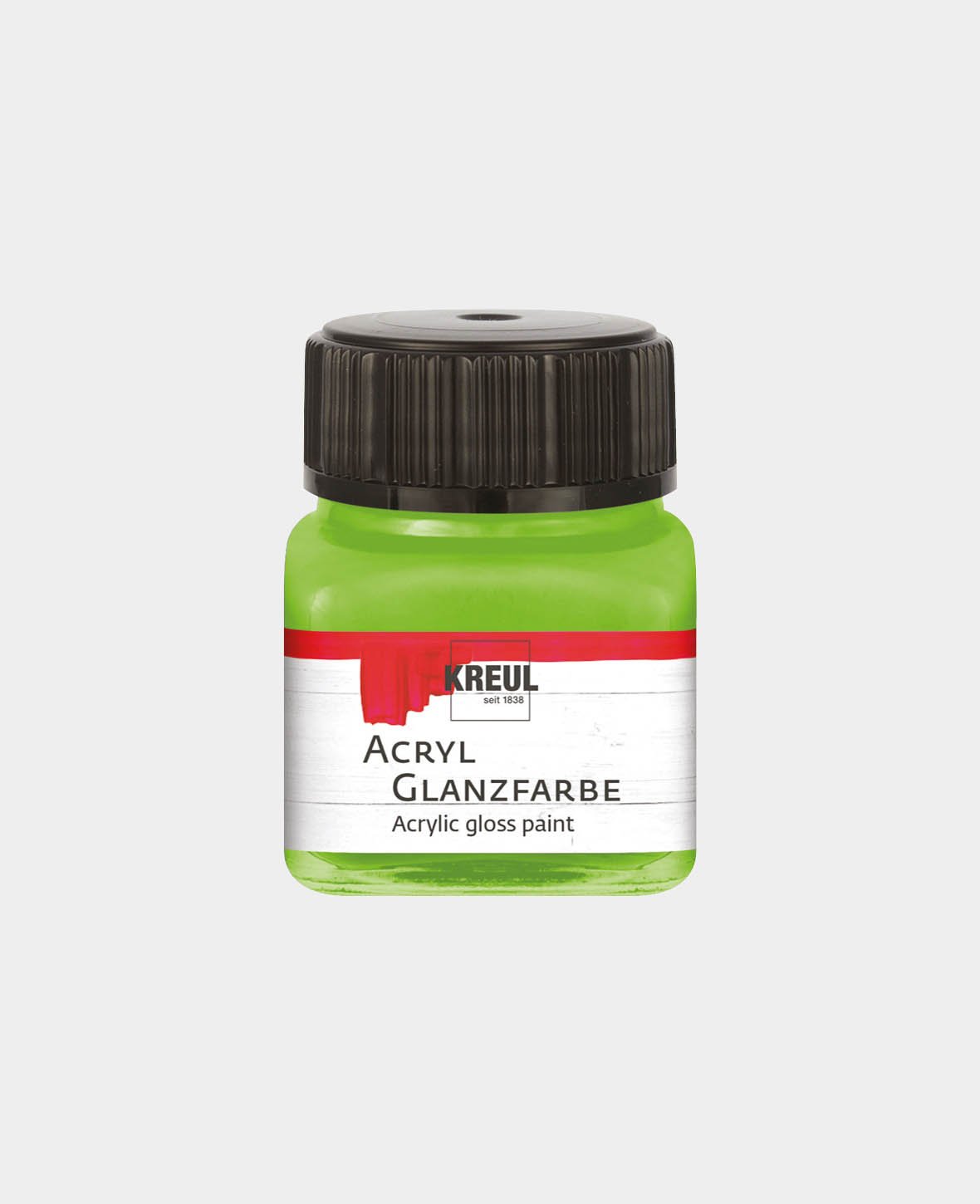 KREUL Peinture acrylique brillante vert tilleul 20 ml