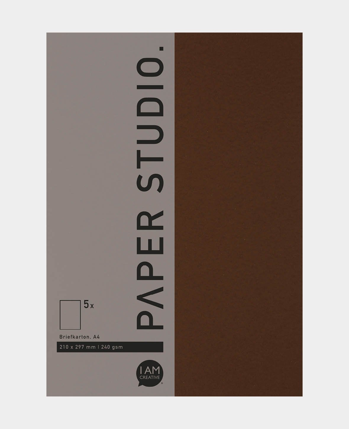Letterbox, Chocolate Brown, 210 x 297 mm, A4, 5 pcs.