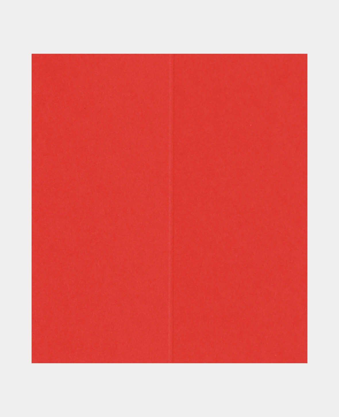 Tischkarten, Platzkarten, Hellrot, 89 x 100 mm, 240 g/m², 5 Stück