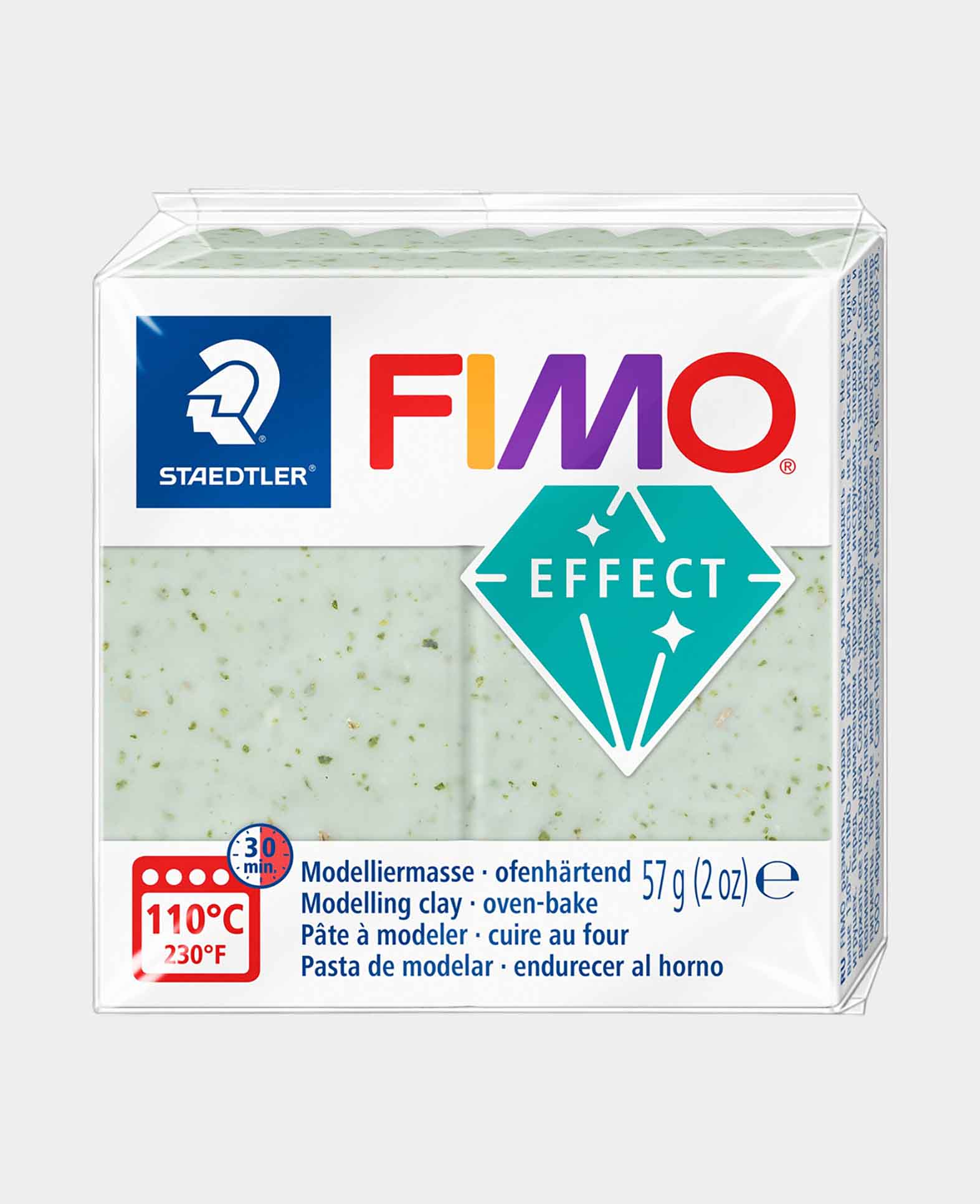 FIMO® effect Standard Block, Botanical Spinach