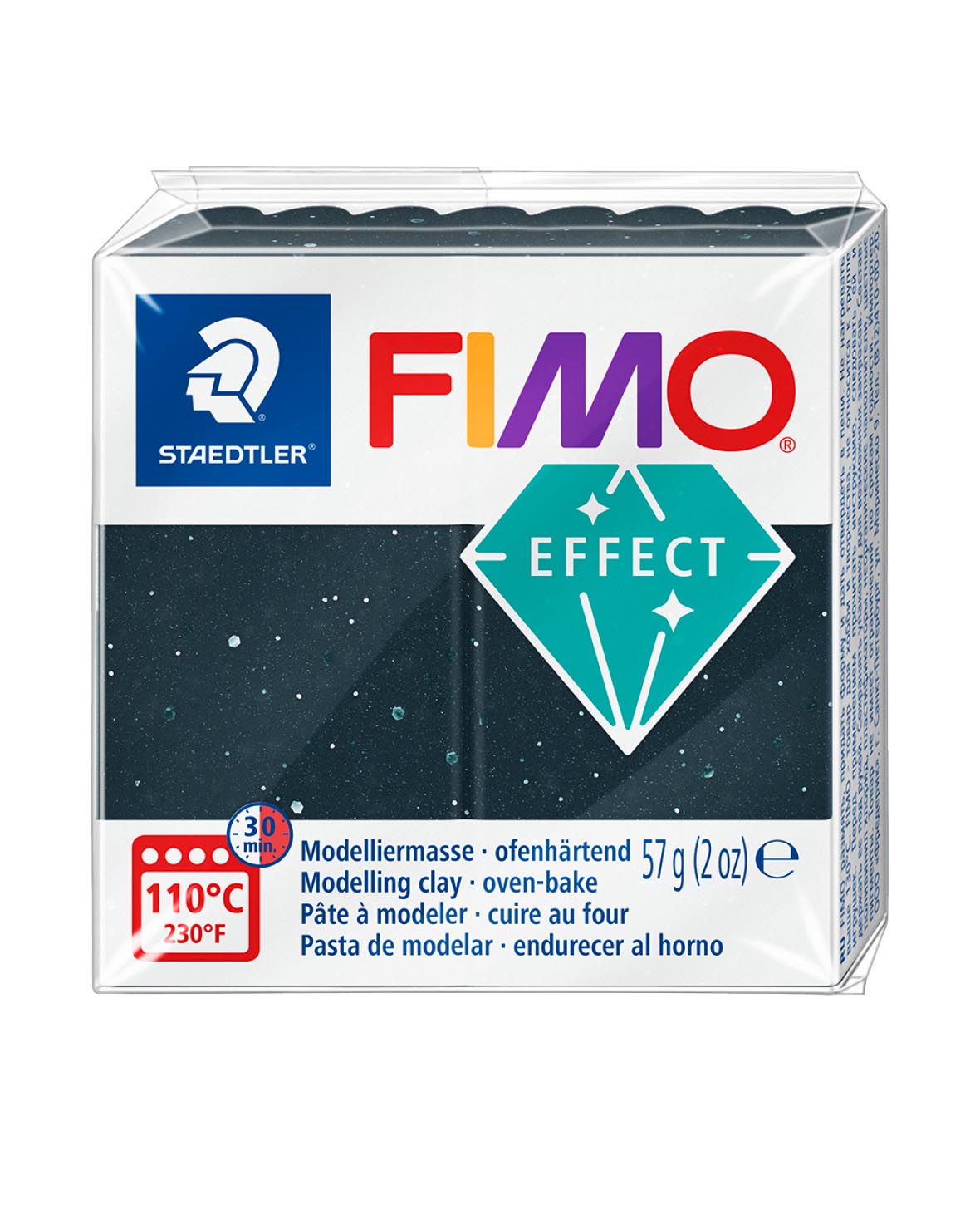 FIMO effect, Stone schwarzer Granit