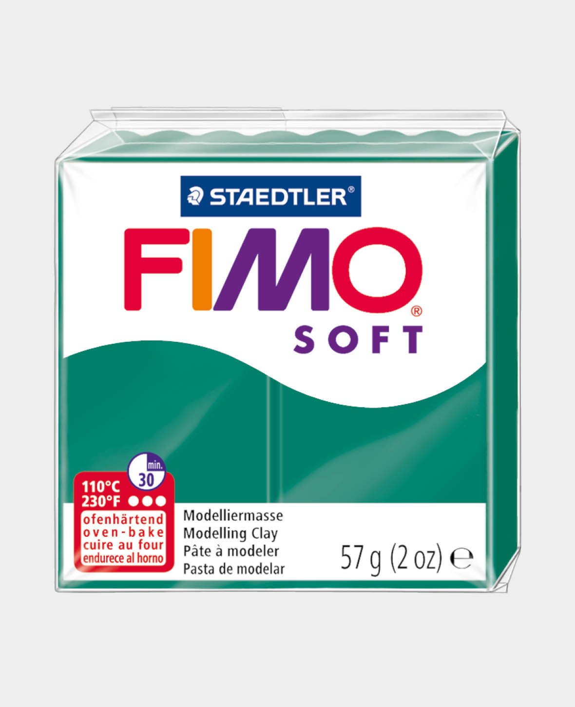 FIMO® soft Standard Block, Emerald