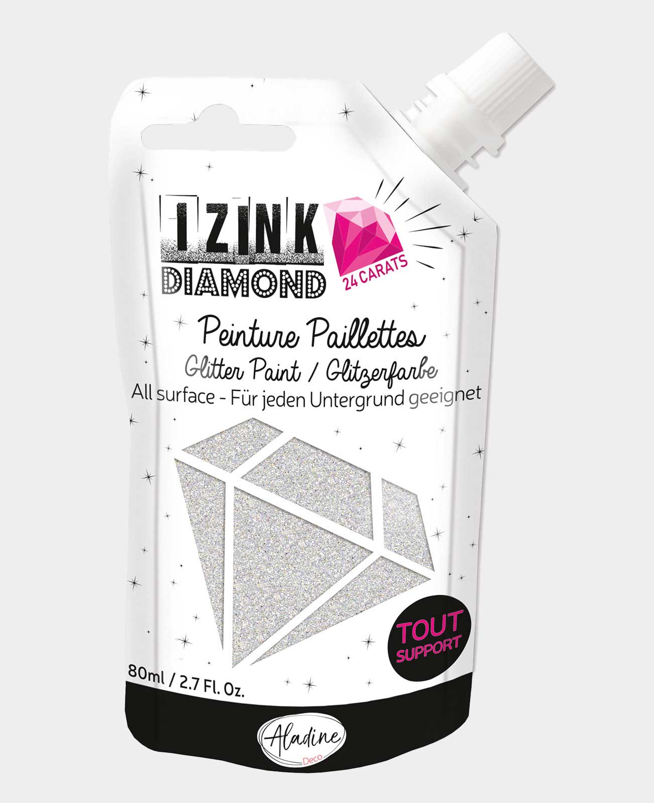 IZINK Diamond 24 Carats silver, 80ml