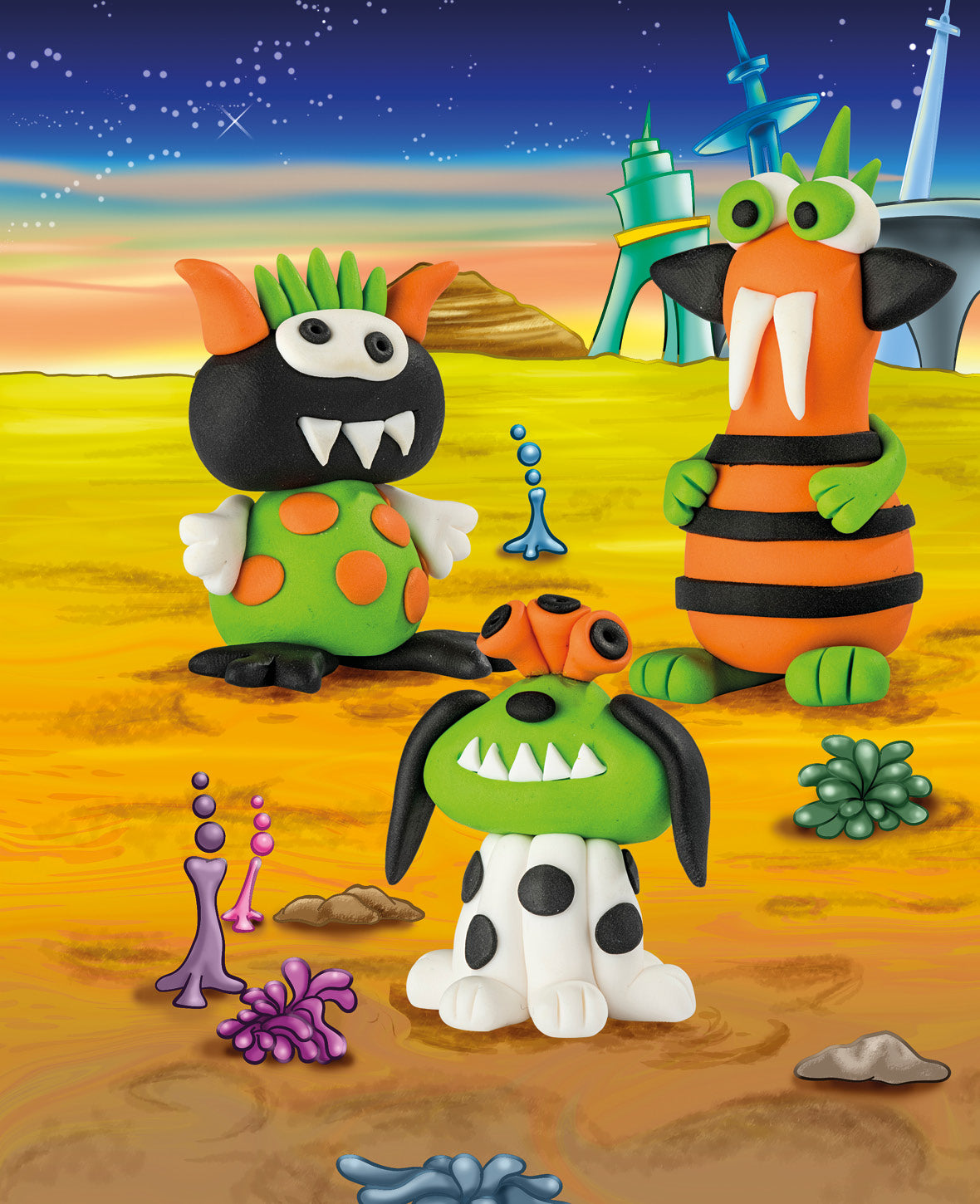 FIMO® Kids Set, Form&play Space Monster