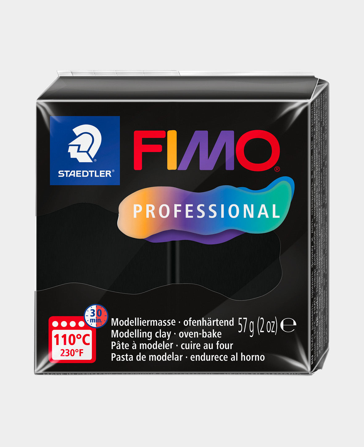 FIMO professional 57g, Schwarz