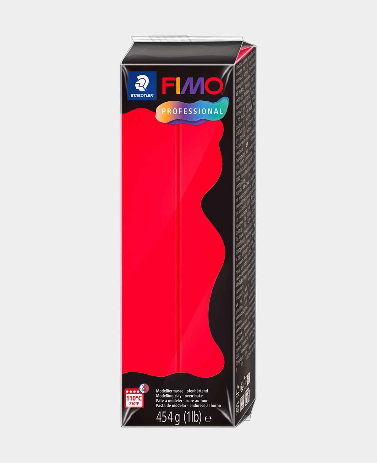 FIMO® professional Gros Bloc, rouge pur