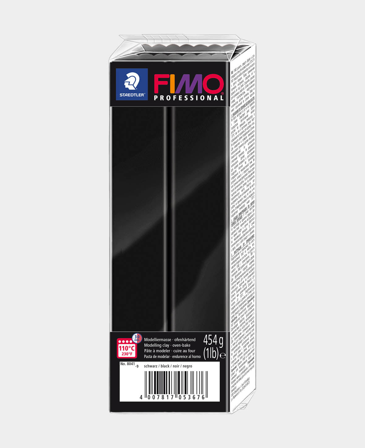 FIMO® professional Grossblock, schwarz