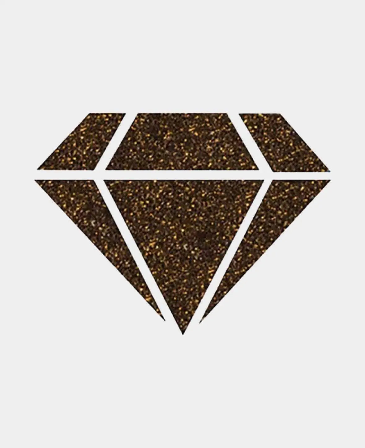 IZINK Diamond Glitzerfarbe, Schwarzer Kaffee, 80 ml, 1 Stk.