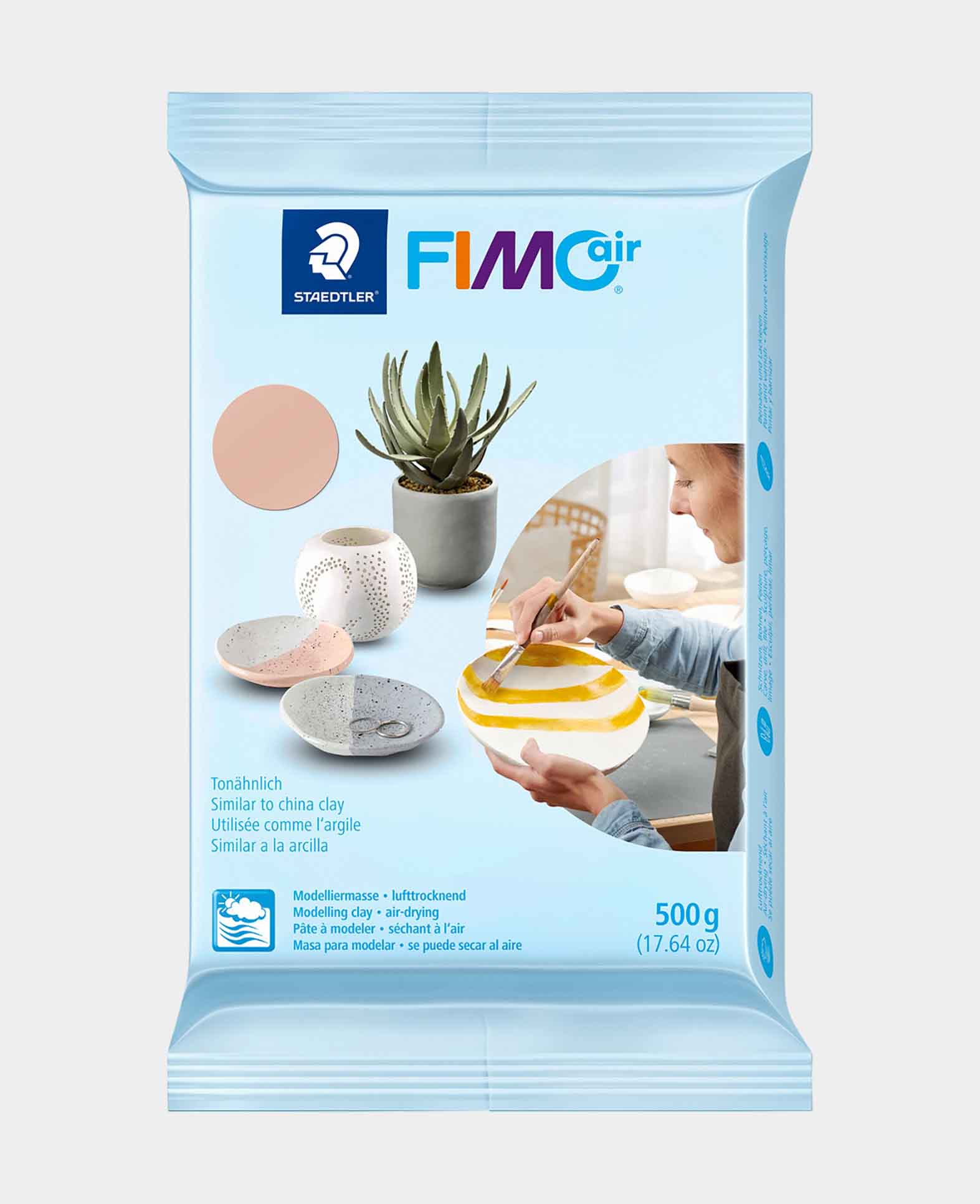 FIMO® air basic 500 g, Blassrosa