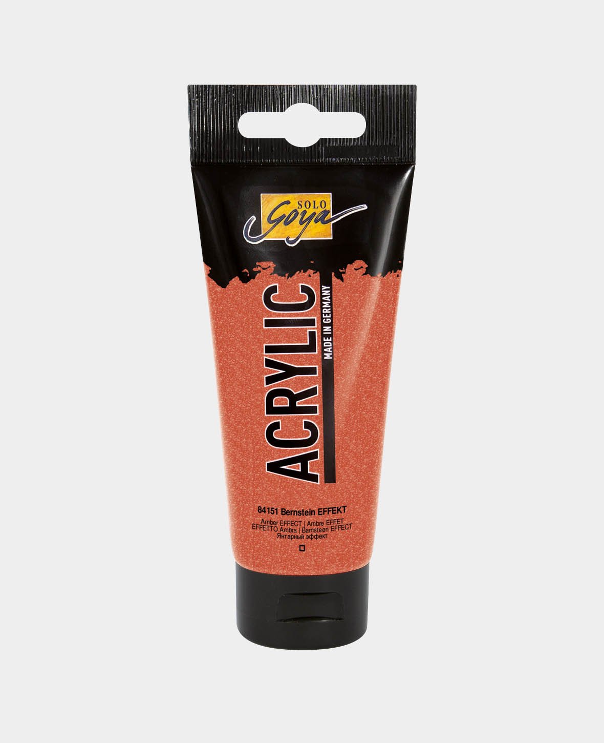 SOLO GOYA Peinture Acrylique, Effet Ambre, 100 ml
