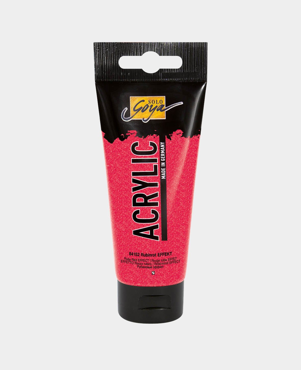 SOLO GOYA Acrylfarbe, Rubinrot Effekt, 100 ml