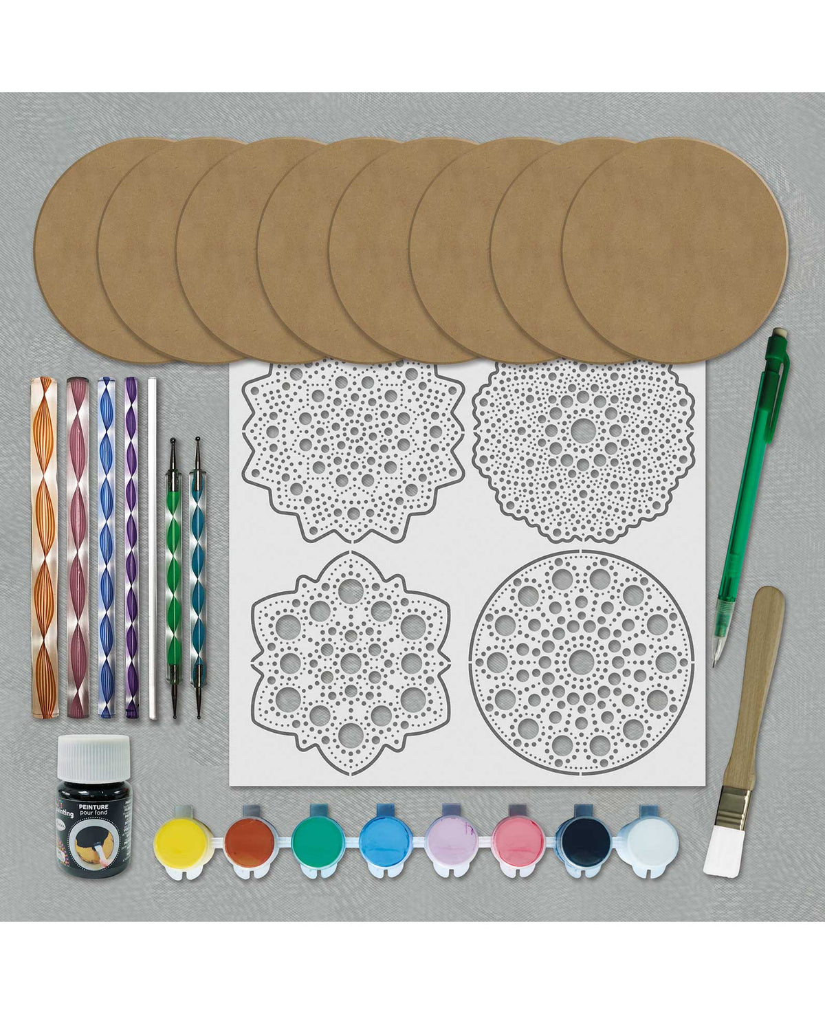 Kit de peinture par points