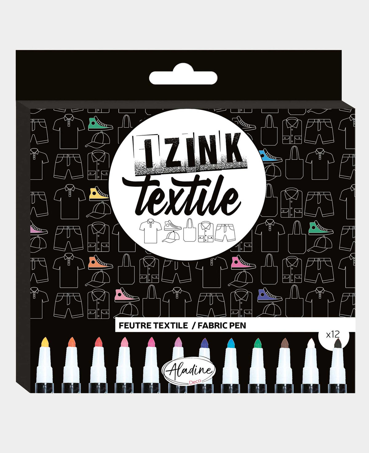 IZINK Textilstift 12 Stk.