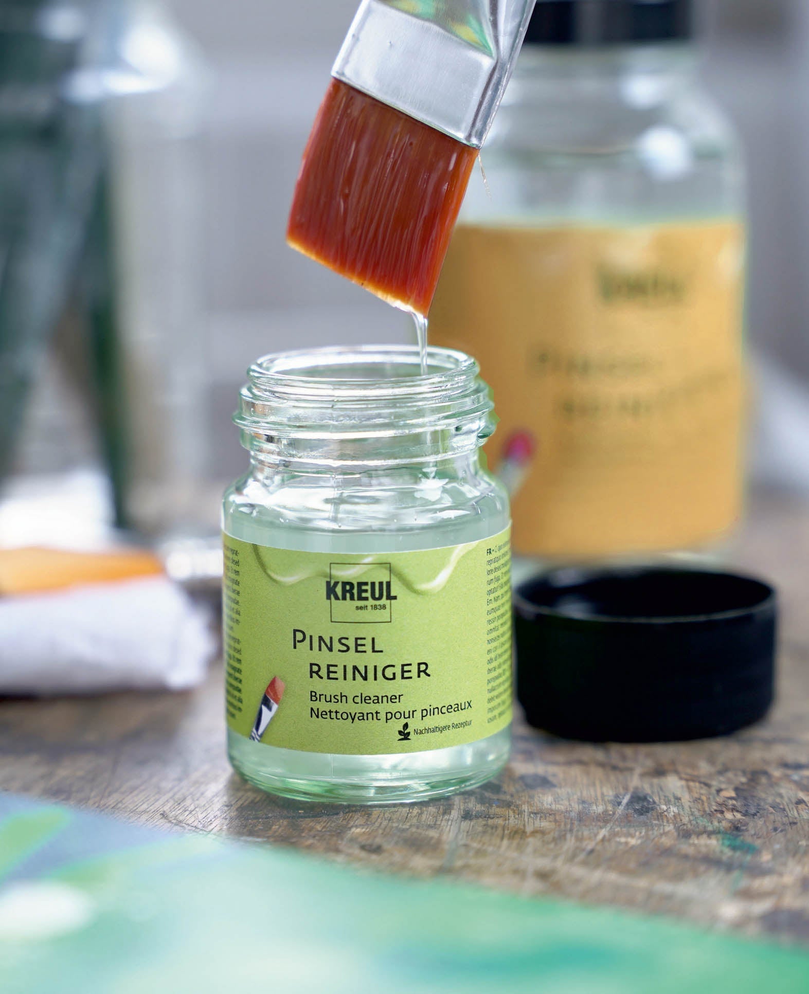 Pinselreiniger, Transparent, 50 ml, 1 Stk.