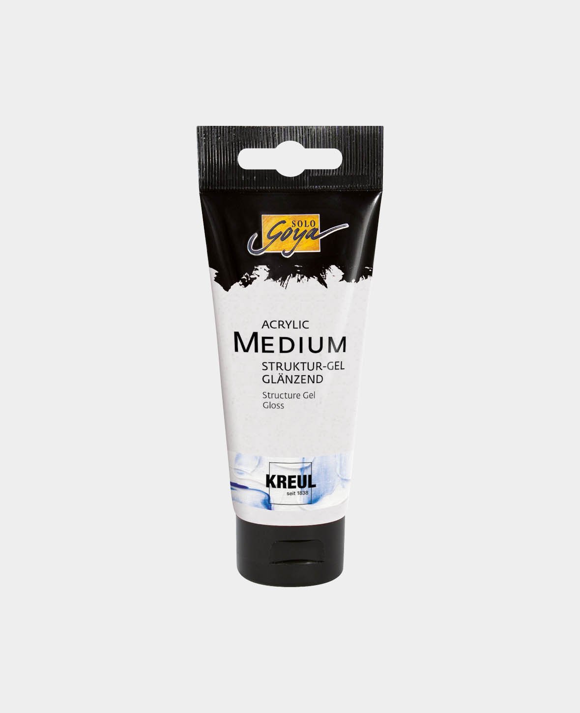SOLO GOYA Acrylic Medium Struktur-Gel Glänzend 100 ml Tube