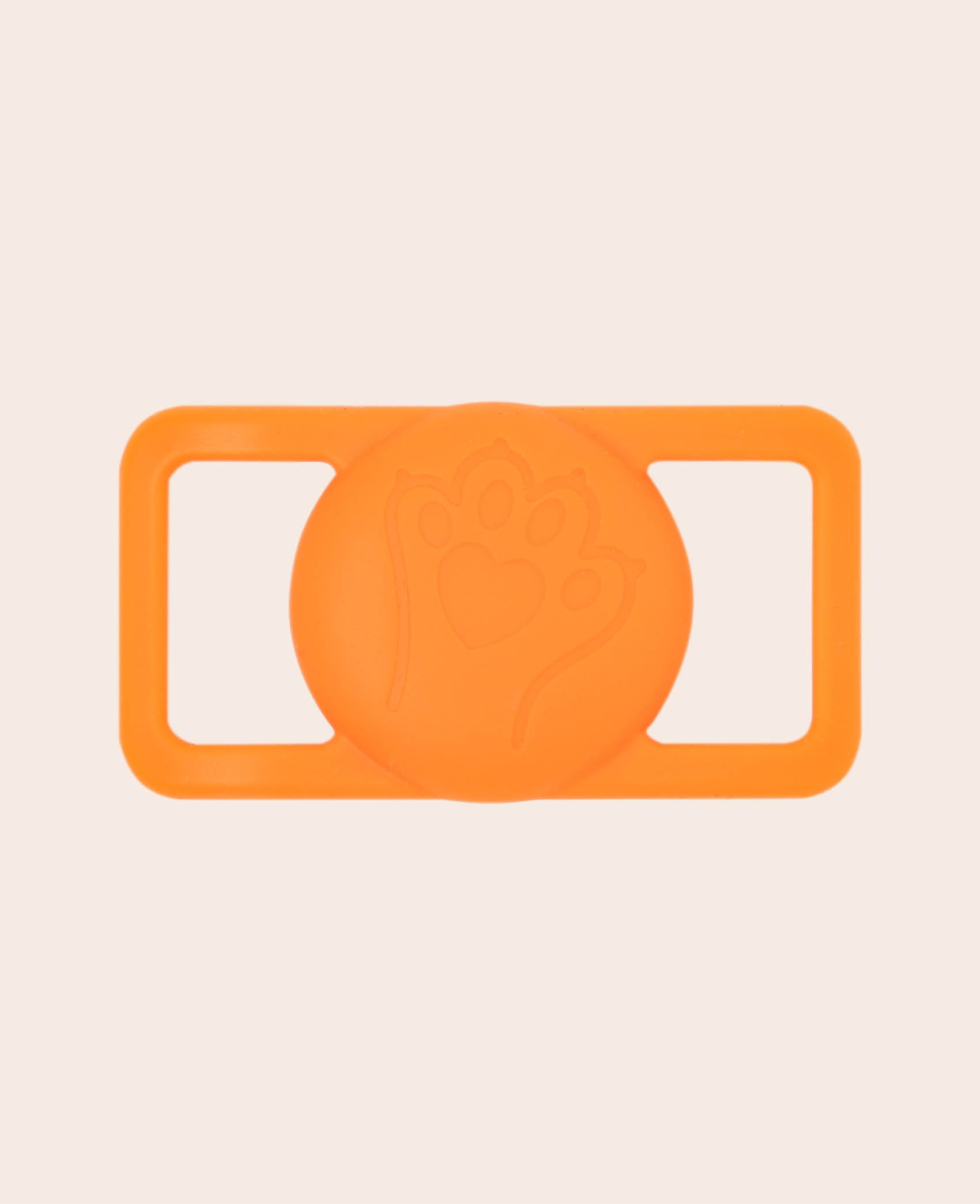 AirTag Hundehalsband Halter orange