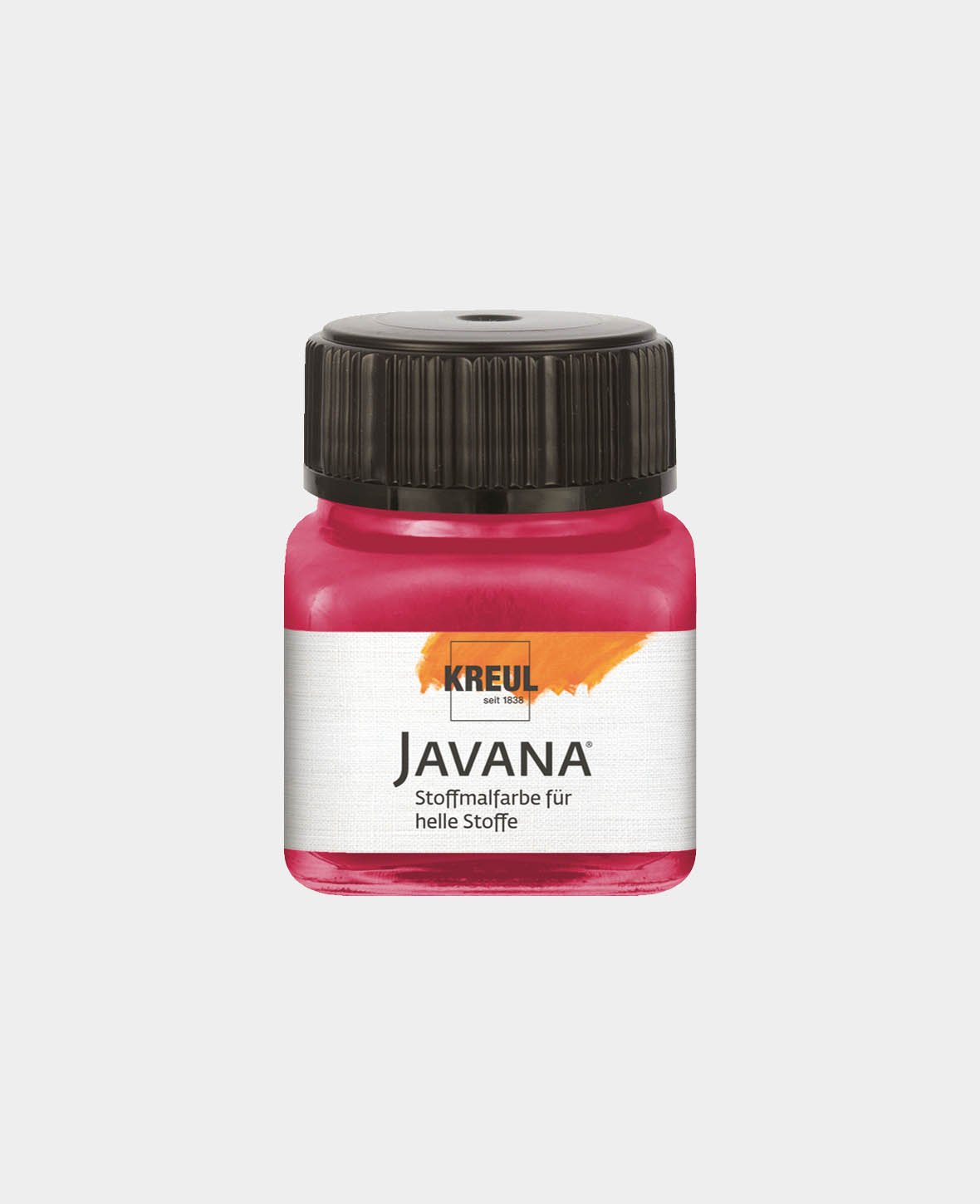 KREUL Javana Stoffmalfarbe für helle Stoffe Rubinrot 20 ml
